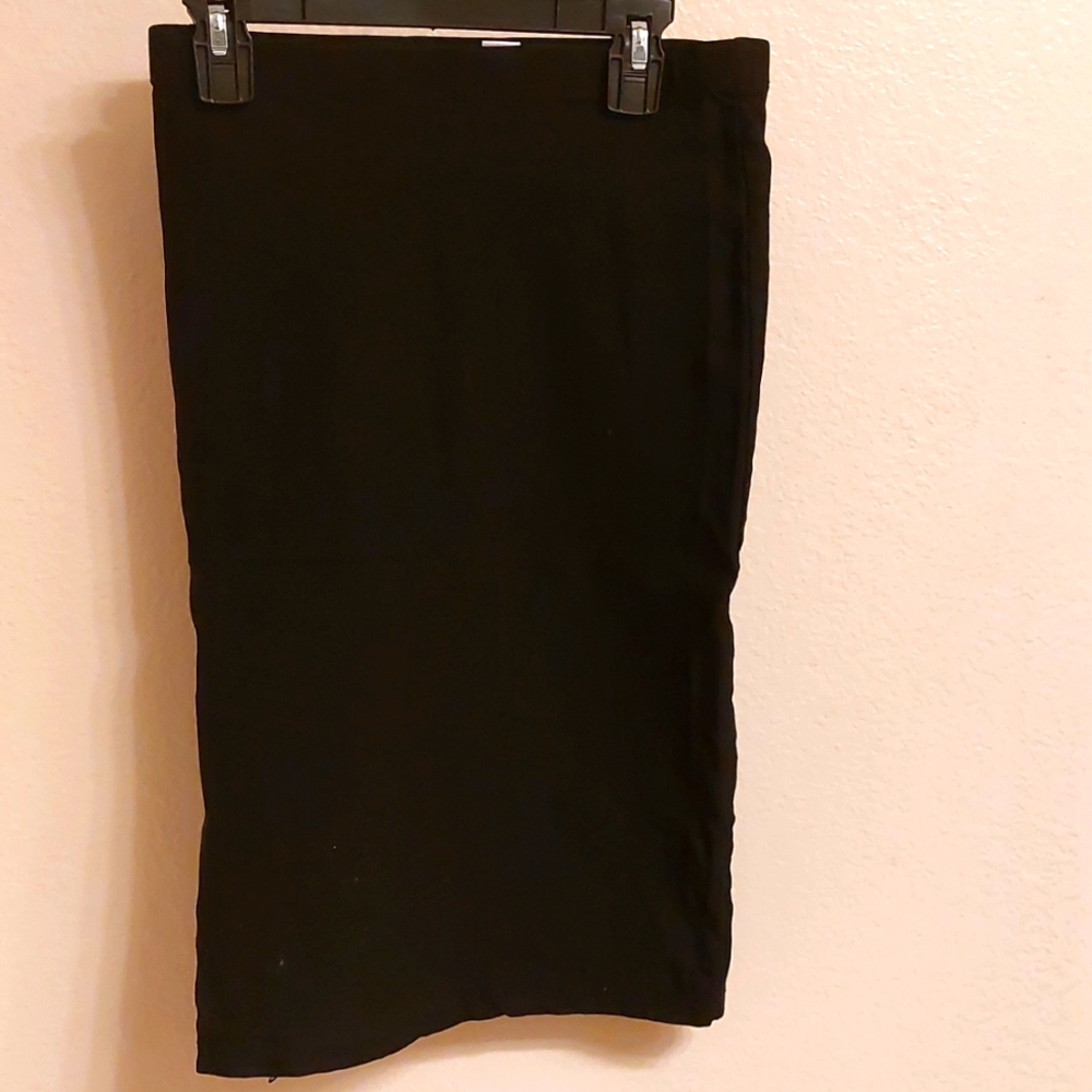 Bozzolo, black, pencil skirt
